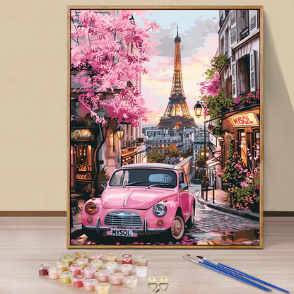Car- Paint by Numbers -40x50cm