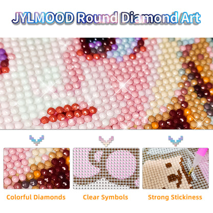 Mermaid - Full Round Diamond Painting - 30x40cm/2pack