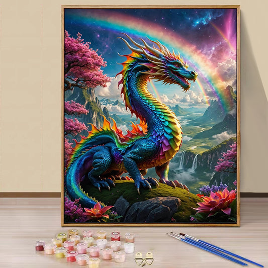 Dragon- Paint by Numbers -40x50cm