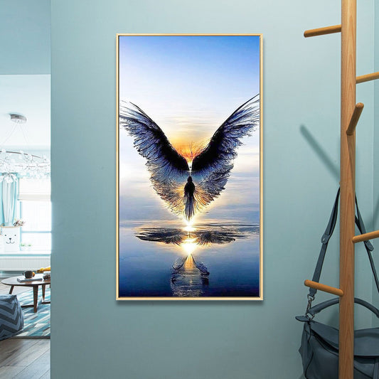 Angel Wings - Full Round Diamond Painting - 70x40cm