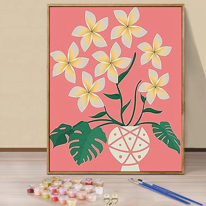 Gardenias - Paint by Numbers -20x30cm