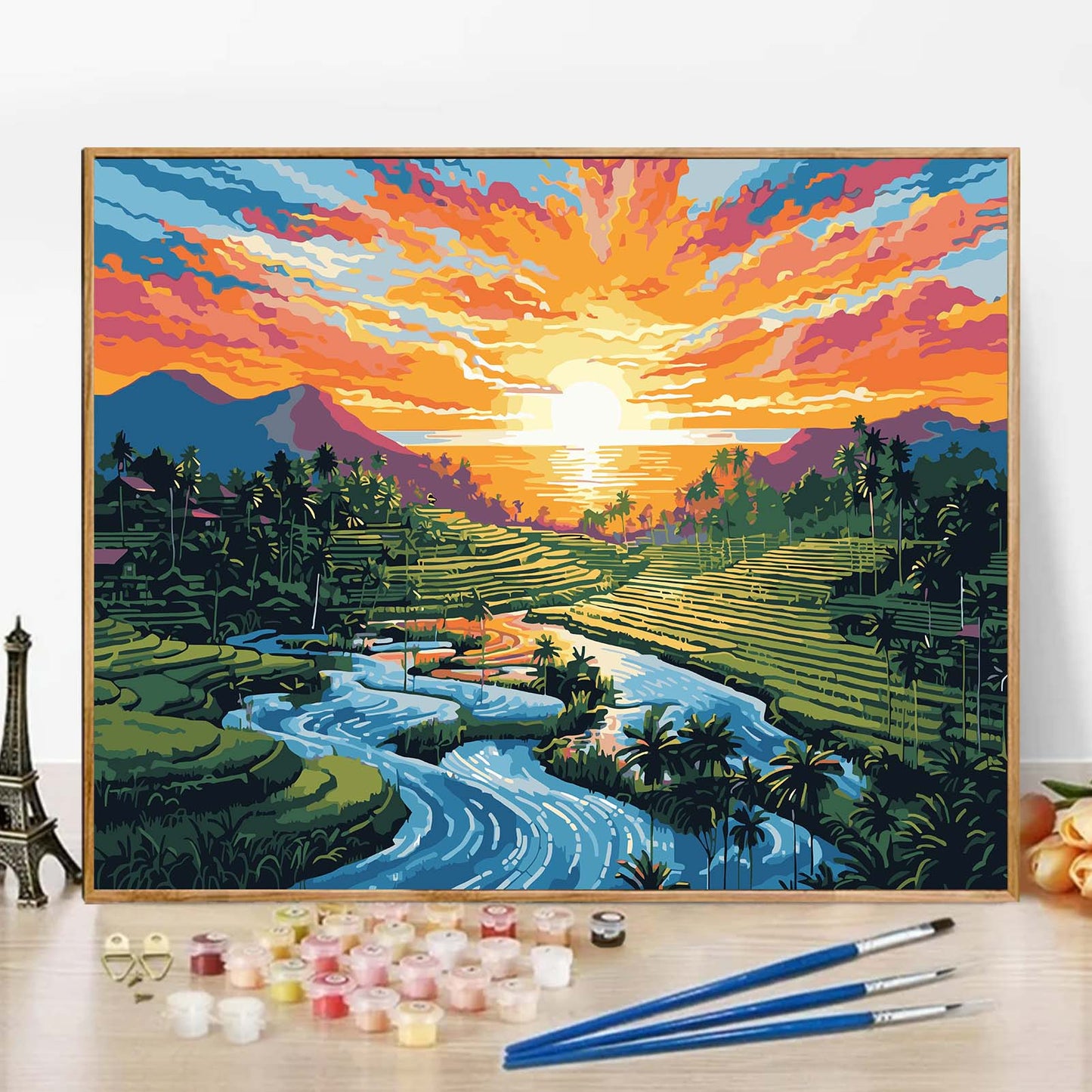 Sunrise  - Paint by Numbers -40x50cm