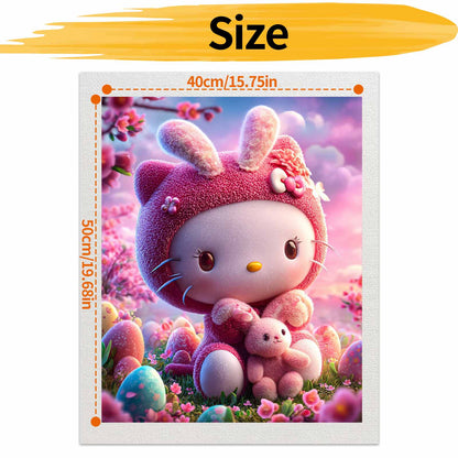 Hello Kitty- Paint by Numbers -40x50cm