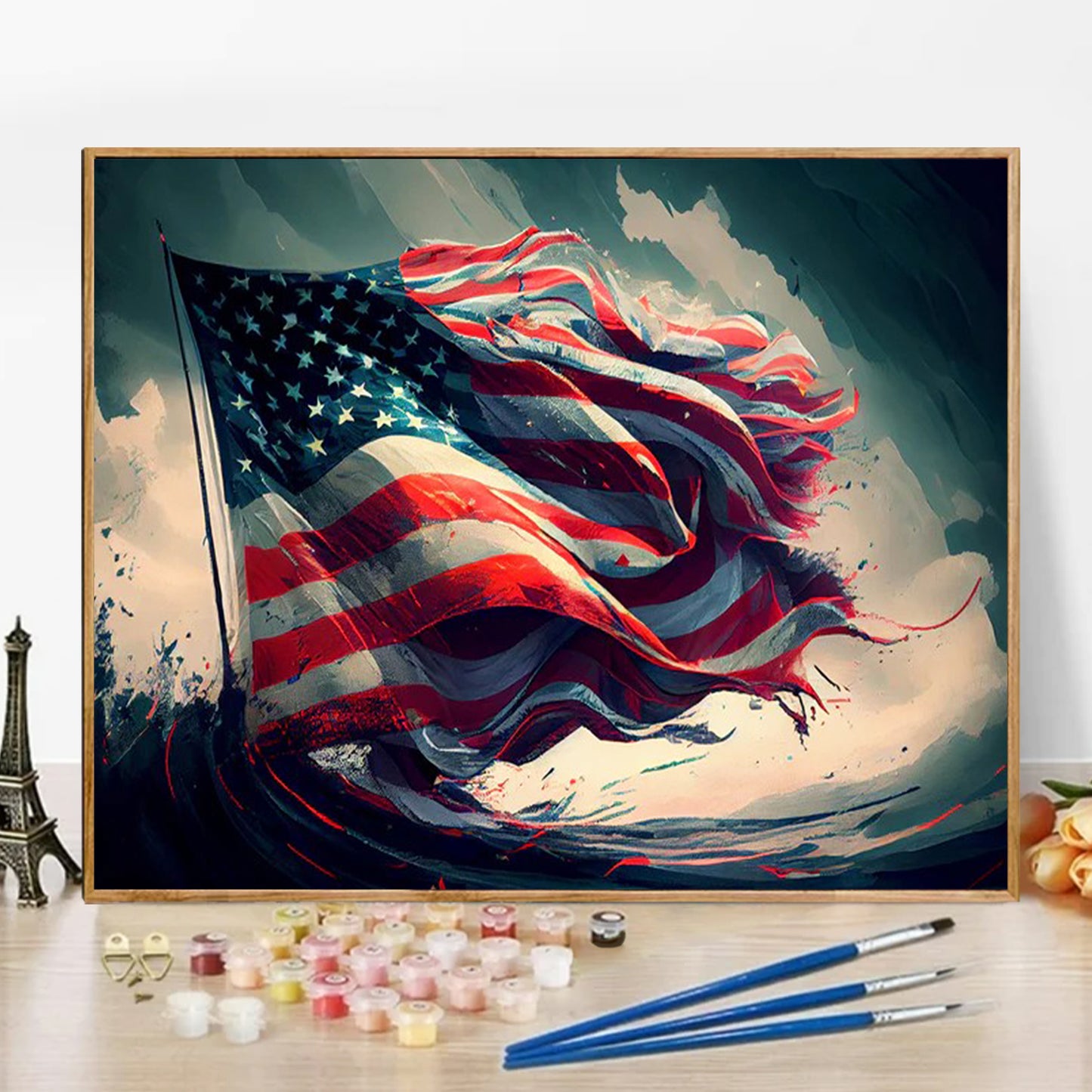 Flag - Paint by Numbers -50x40cm
