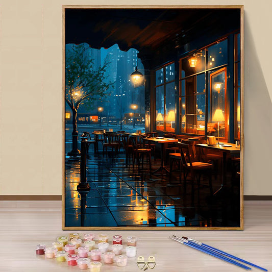 Restaurant - Paint by Numbers -40x50cm