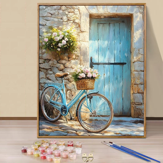 Bike- Paint by Numbers -40x50cm