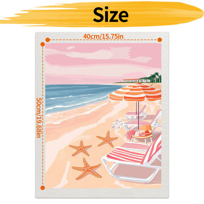 Seaside - Paint by Numbers -40x50cm