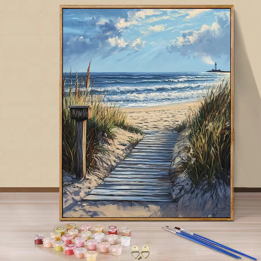 Seaside - Paint by Numbers -40x50cm