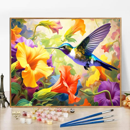 Bird  - Paint by Numbers -50x40cm