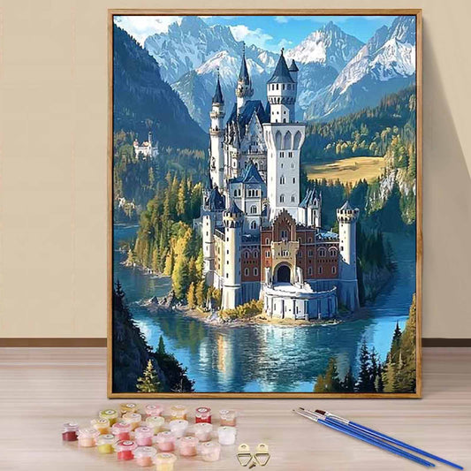 Castle - Paint by Numbers -40x50cm