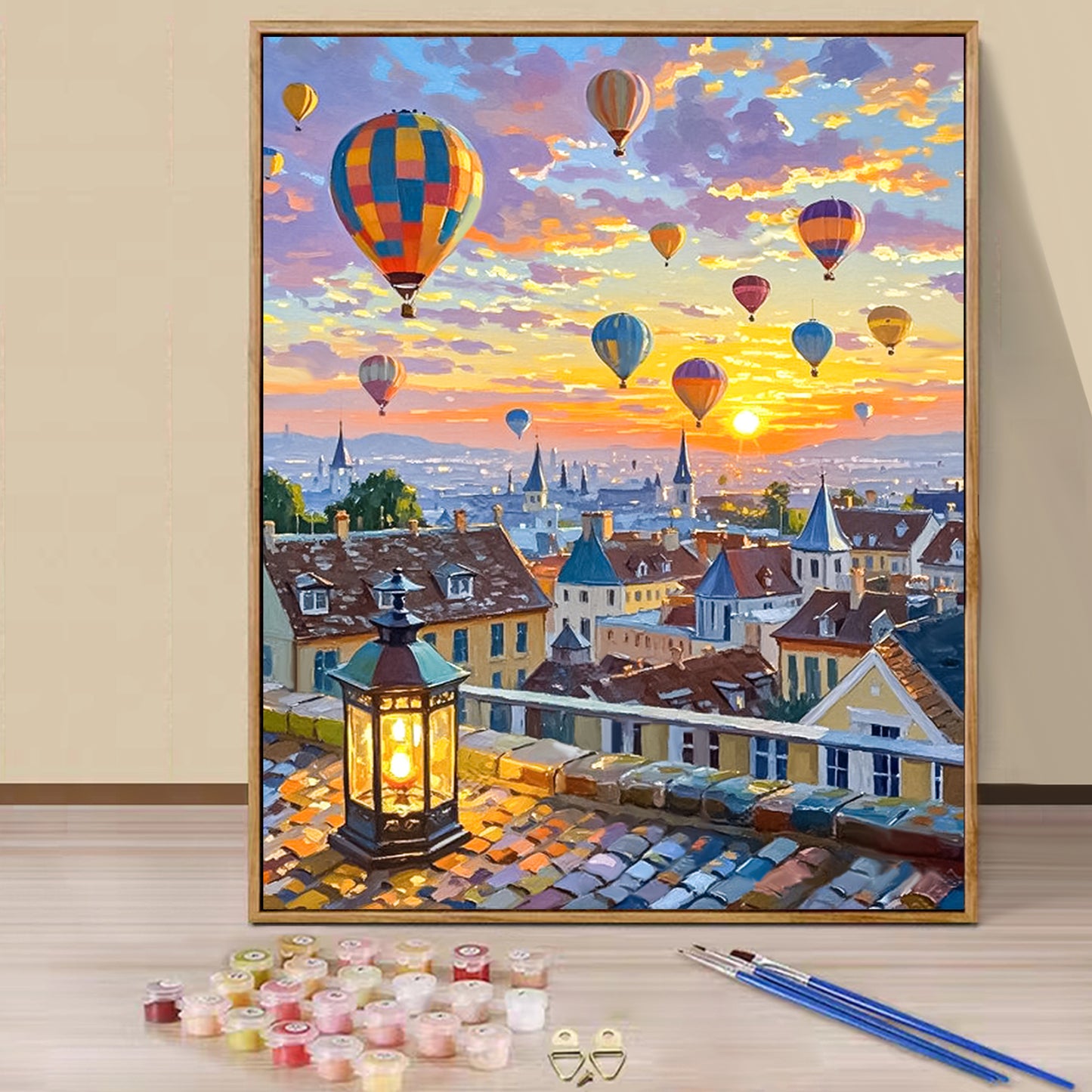 Hot Air Balloon - Paint by Numbers -40x50cm