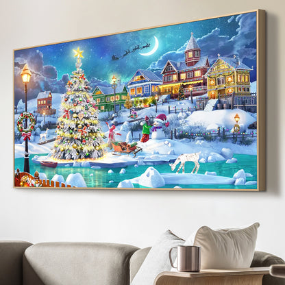 Christmas - Painting with Numbers -80x40cm