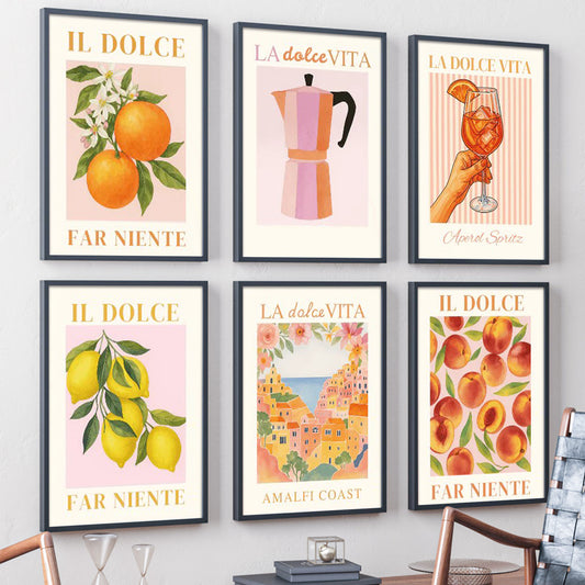 Object - Painting by Numbers -20x30cm/6pcs