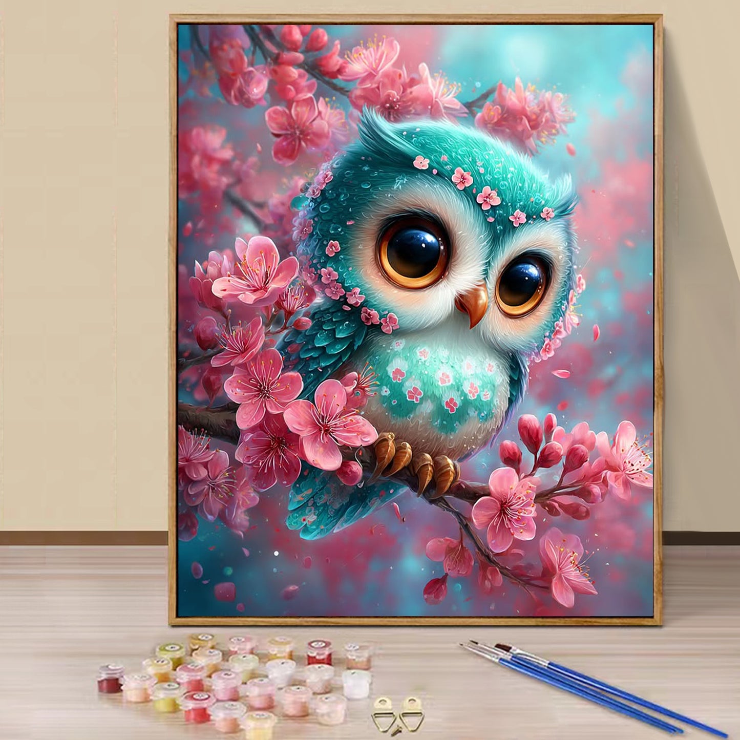 Owl- Paint by Numbers -40x50cm