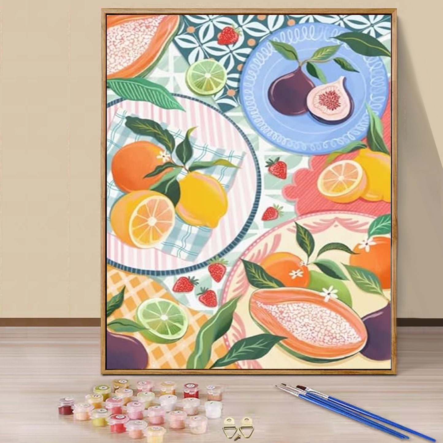 Fruit - Paint by Numbers -25x35cm