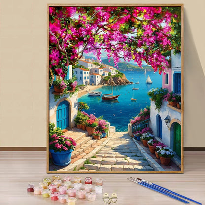 Coast- Paint by Numbers -40x50cm