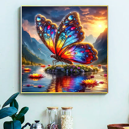 Butterfly - Painting by Numbers -40x40cm