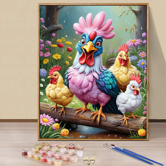 Chick- Paint by Numbers -40x50cm