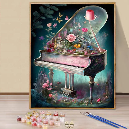 Piano - Paint by Numbers -40x50cm