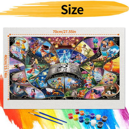 Fairy tale - Paint by Numbers -70x40cm