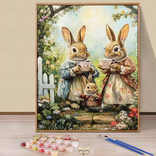 Rabbit  - Paint by Numbers -40x50cm