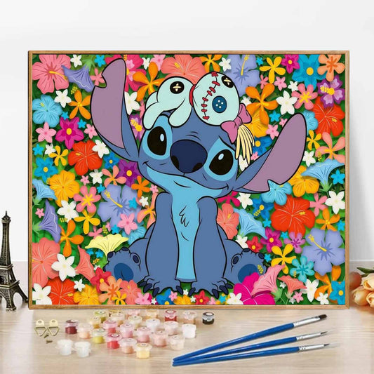 Stitch - Paint by Numbers -50x40cm