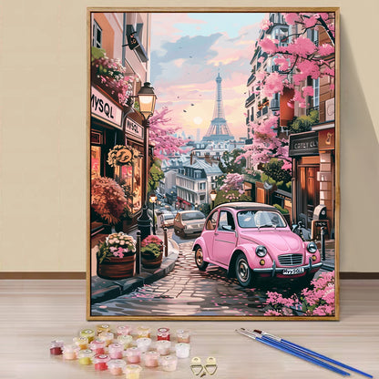 Car- Paint by Numbers -40x50cm