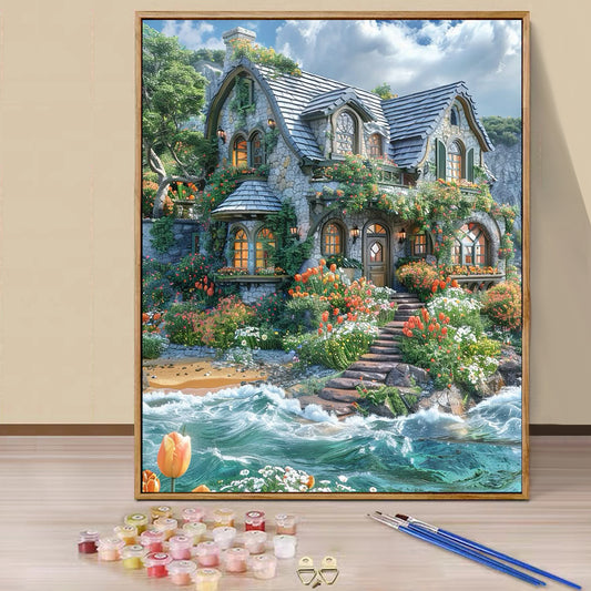 Hut - Paint by Numbers -40x50cm