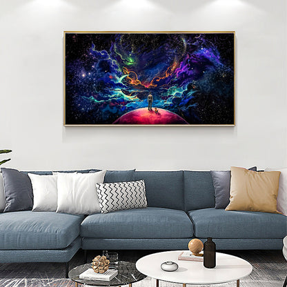 Starry sky - Full Round Diamond Painting - 70x40cm