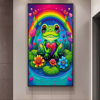 Animal Frog - Full Round Diamond Painting - 70x40cm - T188