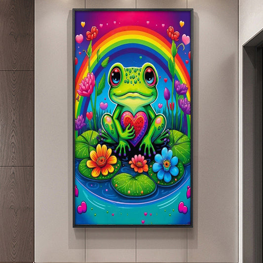Animal Frog - Full Round Diamond Painting - 70x40cm - T188