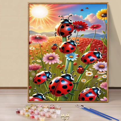 Ladybug - Painting with Numbers -40x50cm