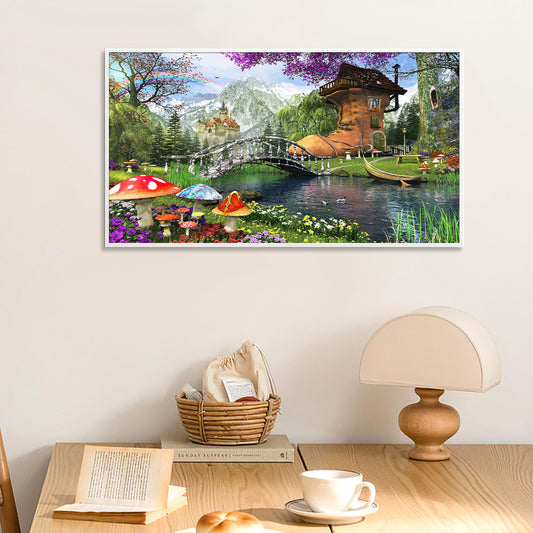 House - Full Round Diamond Painting - 70x40cm