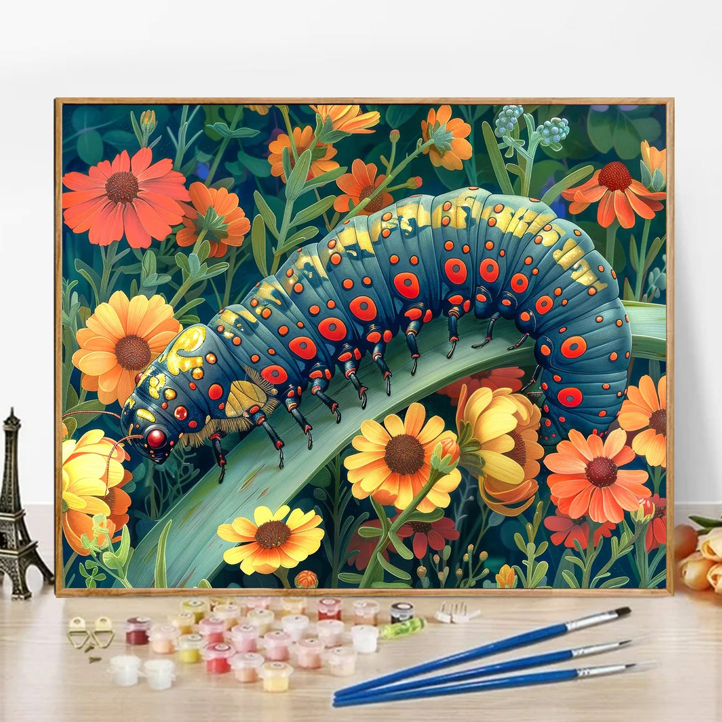 Caterpillar  - Paint by Numbers -40x50cm