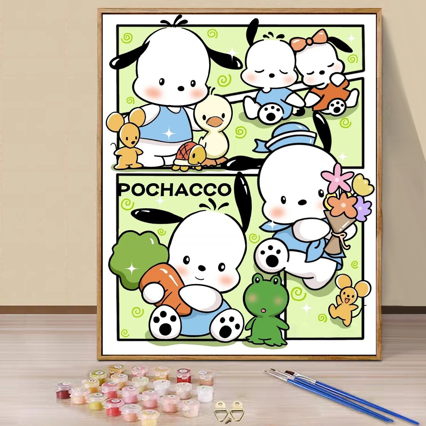 Pacha dog- Paint by Numbers -40x50cm