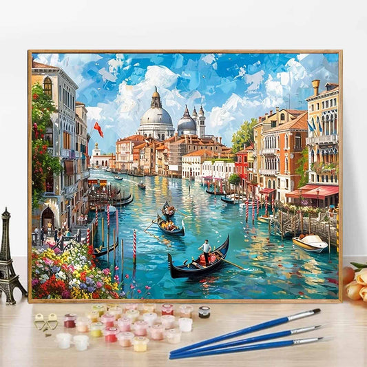 Venice - Paint by Numbers -50x40cm