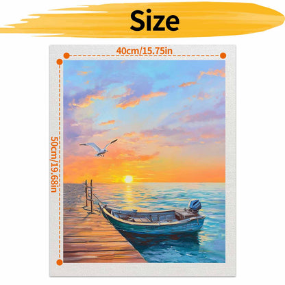 Seaside- Paint by Numbers -40x50cm