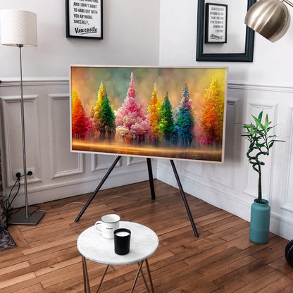 Colorful Forest - Full Round Diamond Painting - 70x40cm - Q245