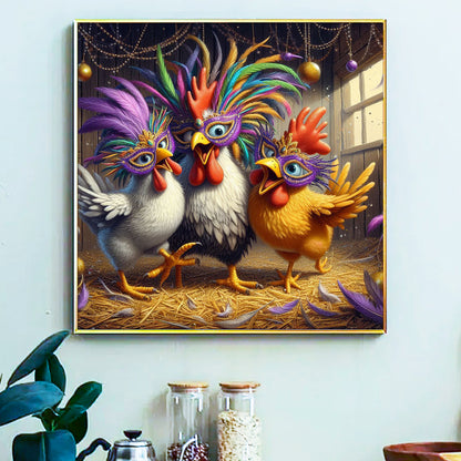 Chick- Painting by Numbers -40x40cm