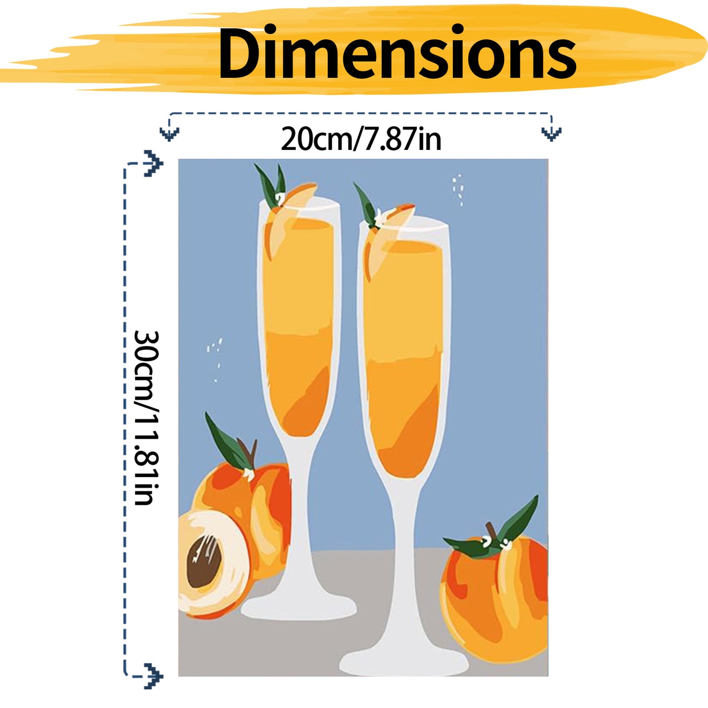 Wine - Paint by Numbers -20x30cm