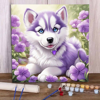 Dog- Paint by Numbers -40x40cm
