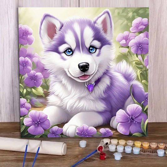 Dog- Paint by Numbers -40x40cm
