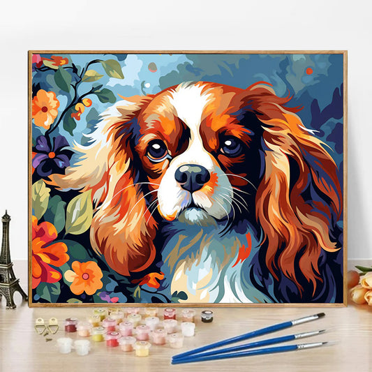 Beagle - Paint by Numbers -50x40cm