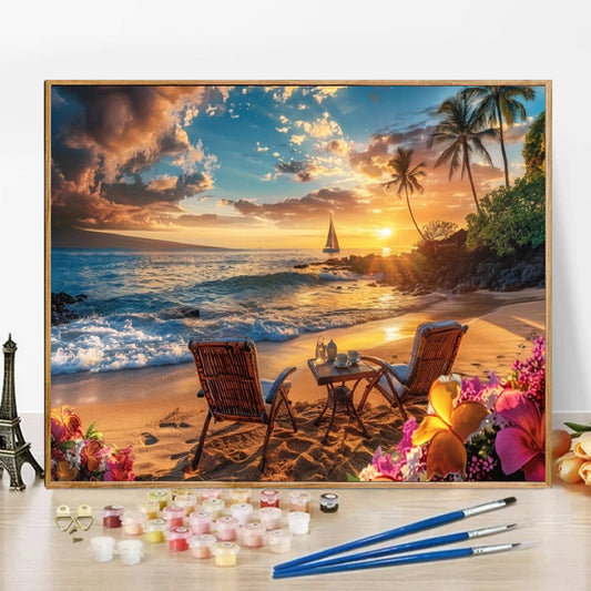 Seaside - Paint by Numbers -50x40cm