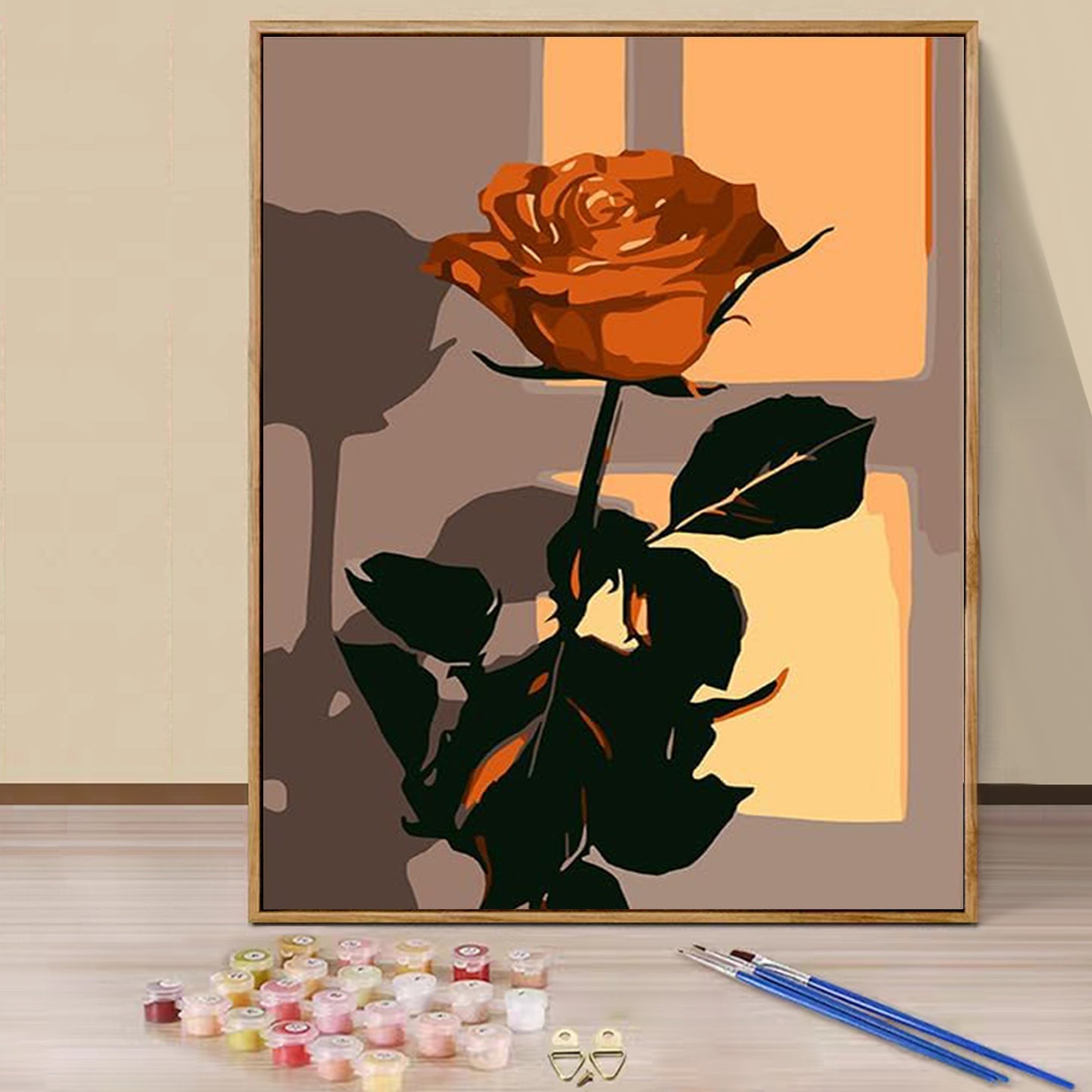 Rose - Paint by Numbers -20x30cm