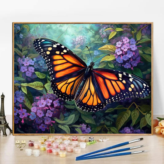 Butterfly  - Paint by Numbers -40x50cm