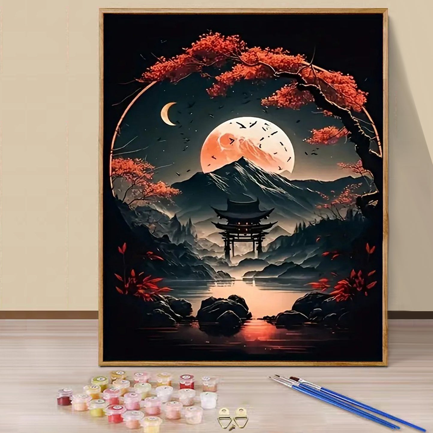 Moon - Paint by Numbers -40x50cm