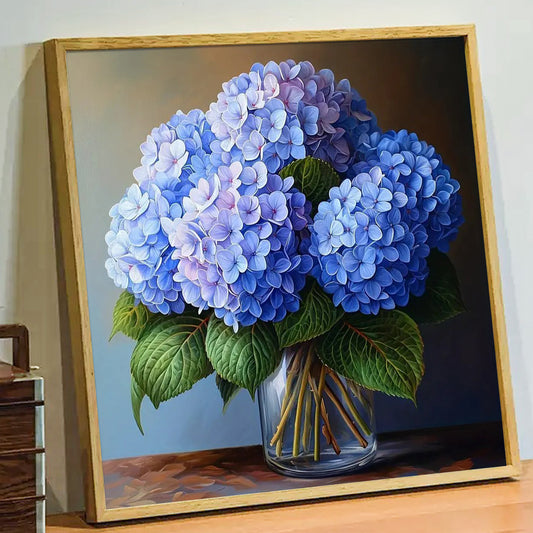 Hydrangea  - Paint by Numbers -40x50cm