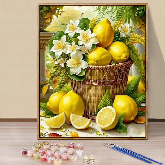 Lemon- Paint by Numbers -40x50cm
