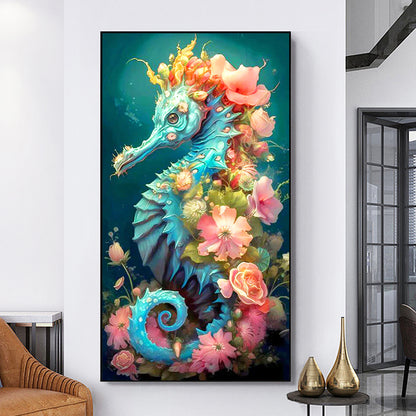 Seahorse - Full Round Diamond Painting - 40x70cm